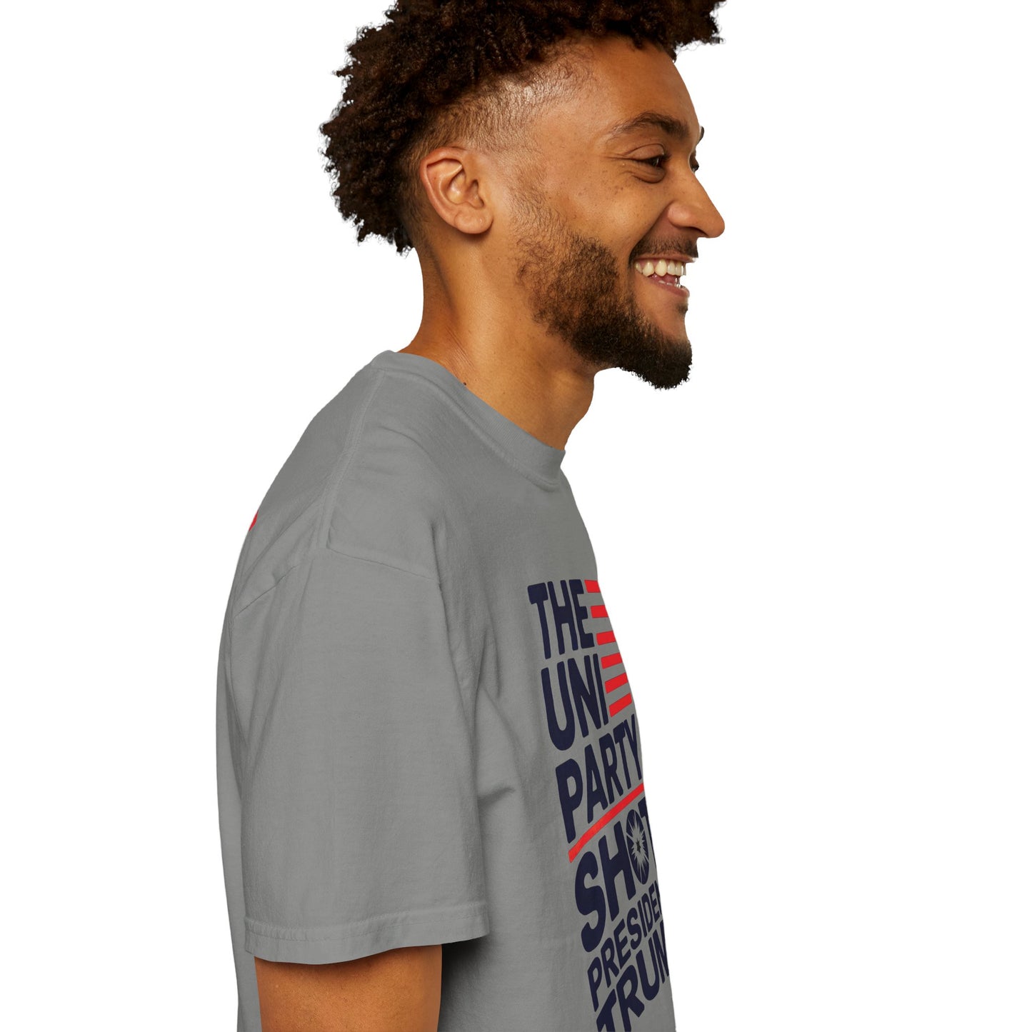 "The Uniparty Shot President Trump" #01, Unisex T-shirt