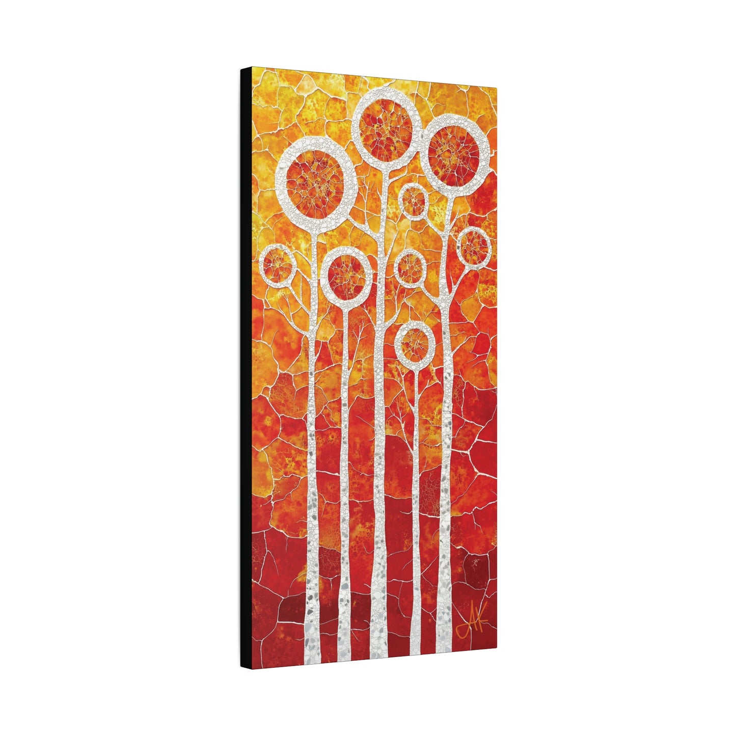 "Solar Grove", Fine Art Matte Canvas, Stretched, 1.25"