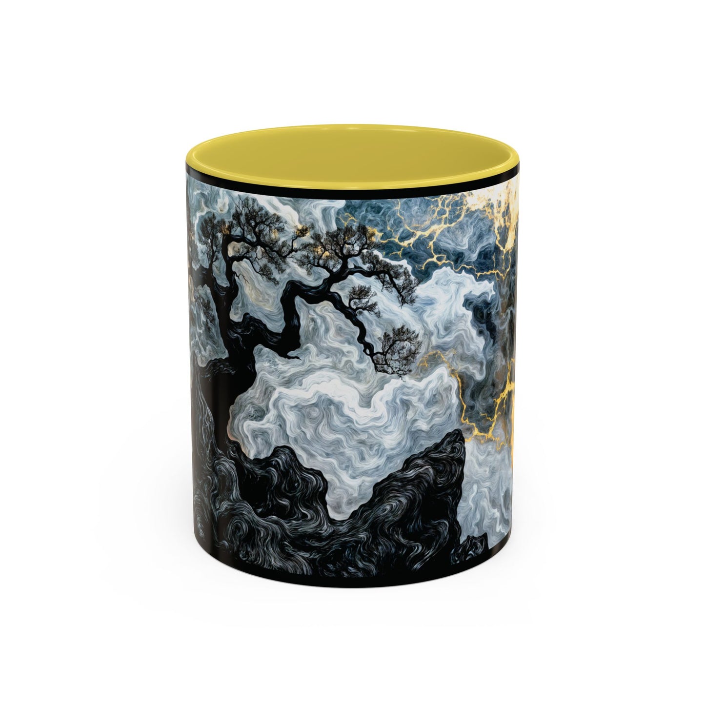 "An Crann Naomh (Gaelic) - The Sacred Tree (English)", Colorful Mugs (11oz & 15oz)