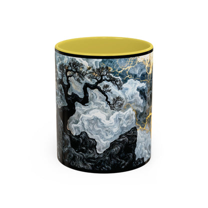 "An Crann Naomh (Gaelic) - The Sacred Tree (English)", Colorful Mugs (11oz & 15oz)