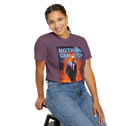 "Nothing Can Stop Trump", Unisex T-shirt (Dark Colors)
