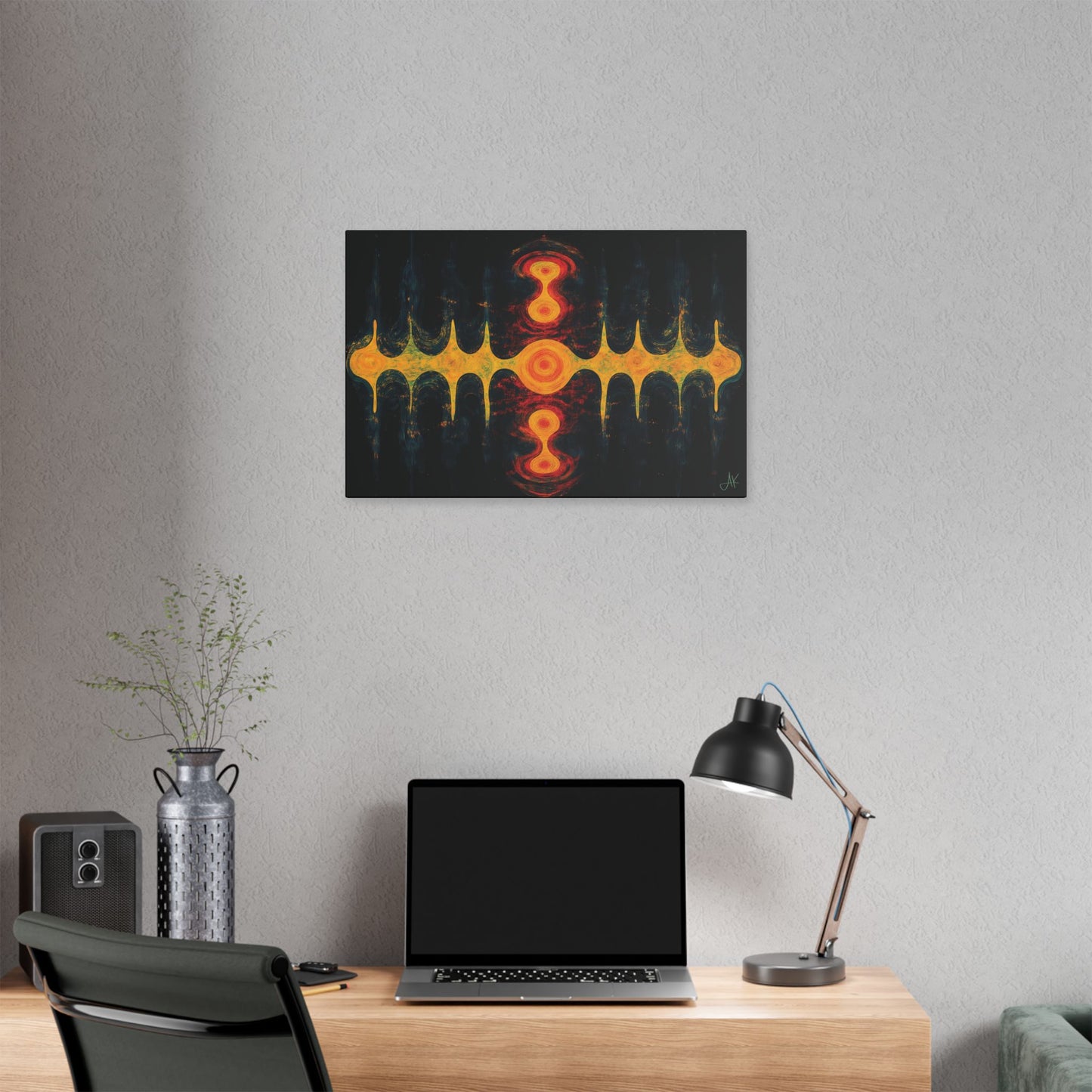 "Echo through Time", Stretched Classic Canvas Fine Art Print