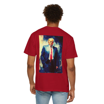 "Trump Portrait No. 6", Unisex T-shirt (Dark Colors)