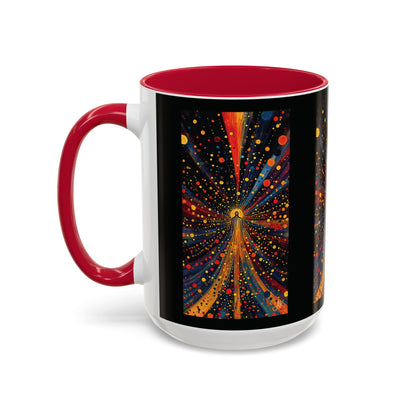 "Illuminated by Grace - 2 Corinthians 4:6", Colorful Mugs (11oz & 15oz)