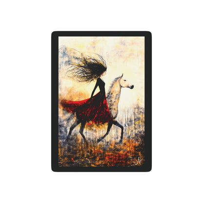 "Untitled Number 5", Fine Art Playing Cards (Void Black)