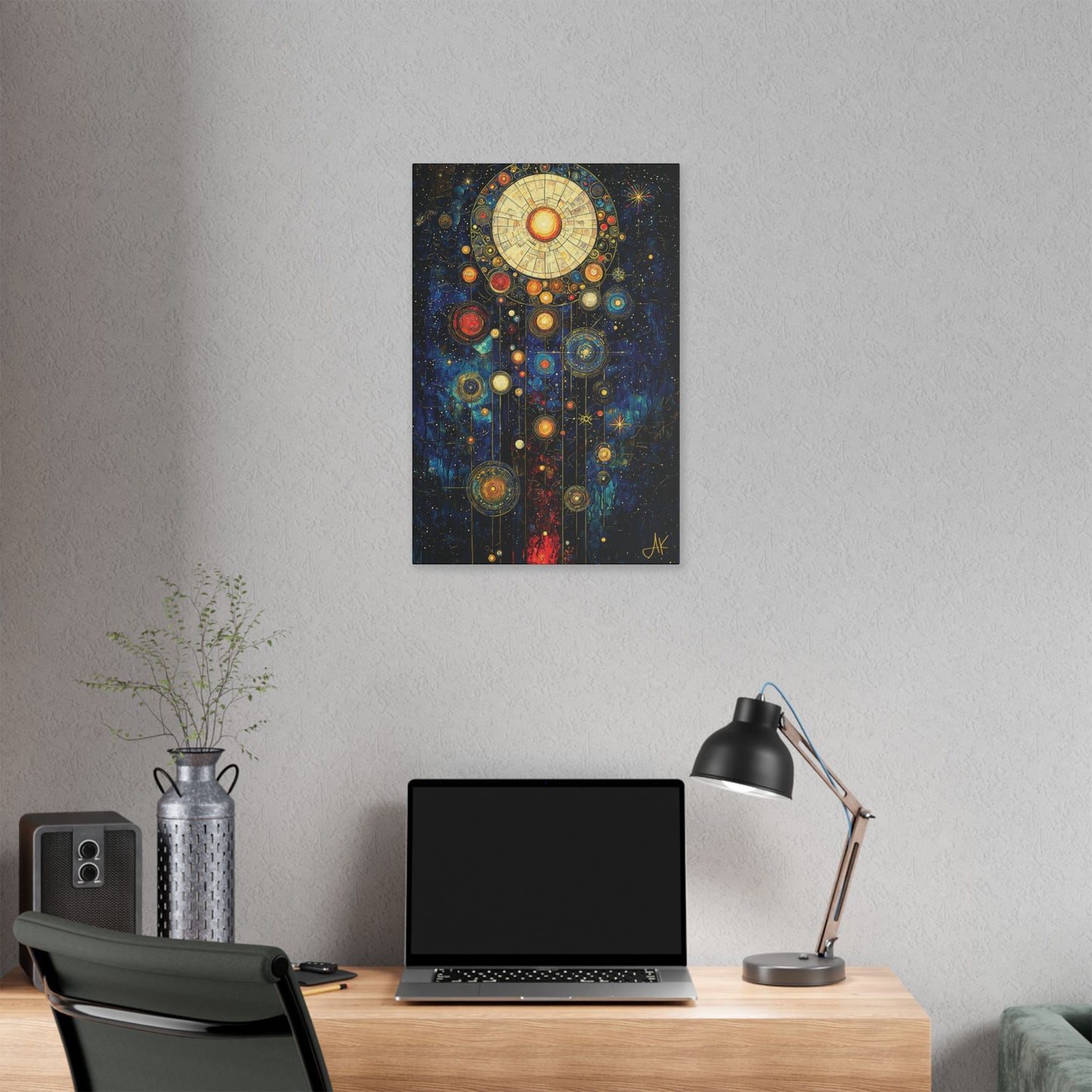 "Ancient Connection to God", Stretched Classic Canvas Fine Art Print