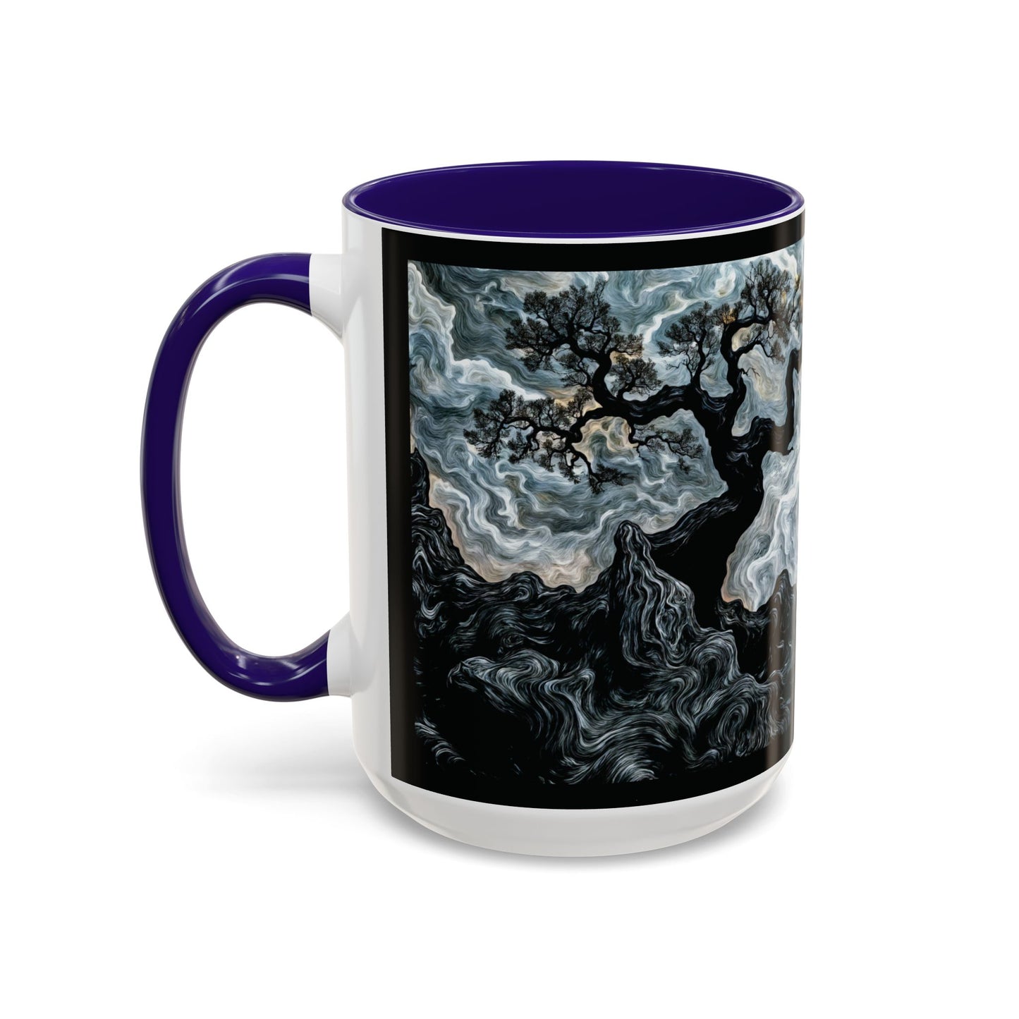 "An Crann Naomh (Gaelic) - The Sacred Tree (English)", Colorful Mugs (11oz & 15oz)