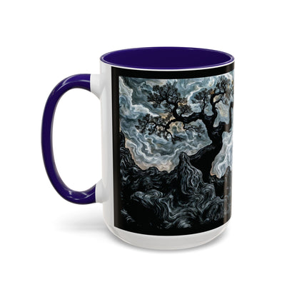 "An Crann Naomh (Gaelic) - The Sacred Tree (English)", Colorful Mugs (11oz & 15oz)