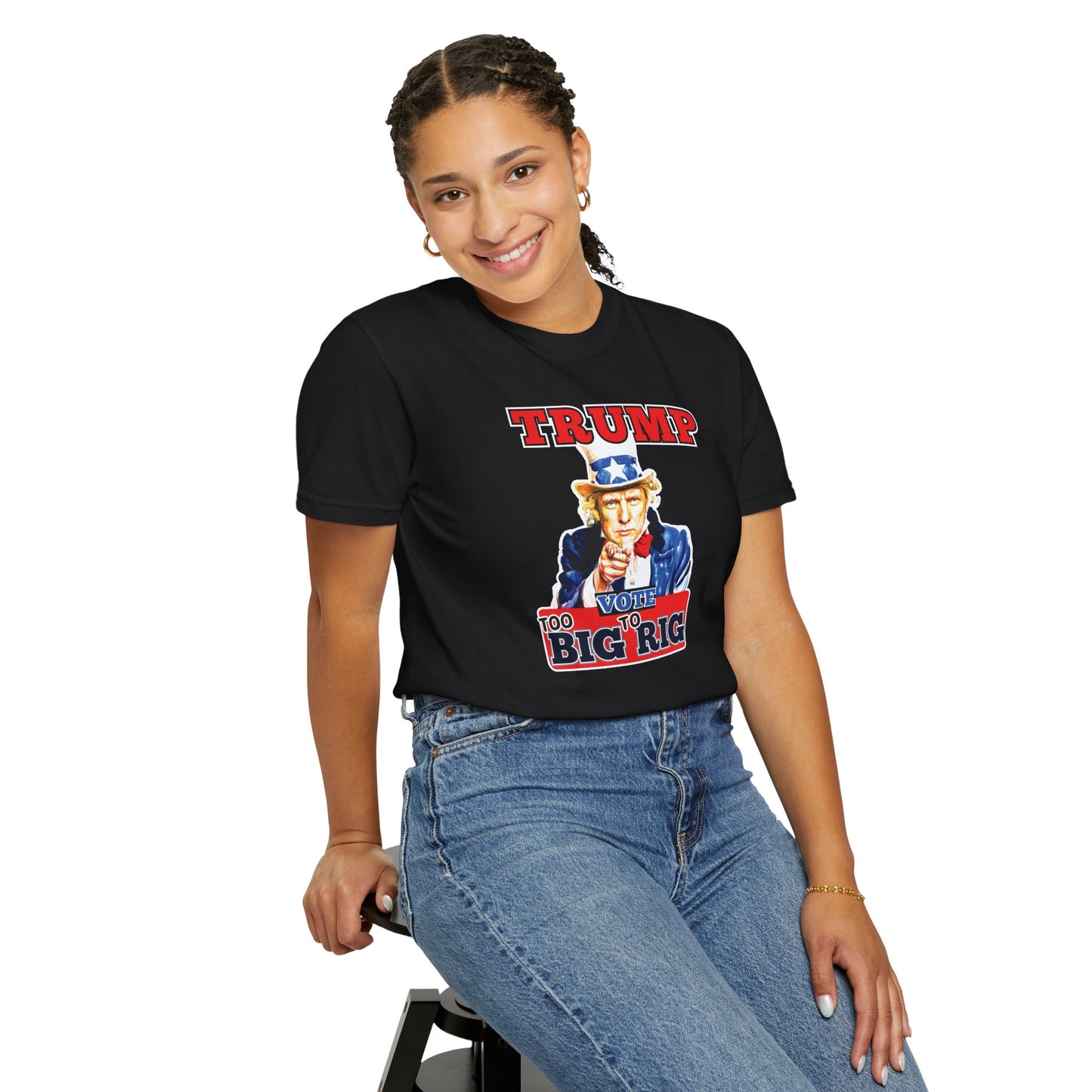 "Trump - Too Big To Rig", Unisex T-shirt