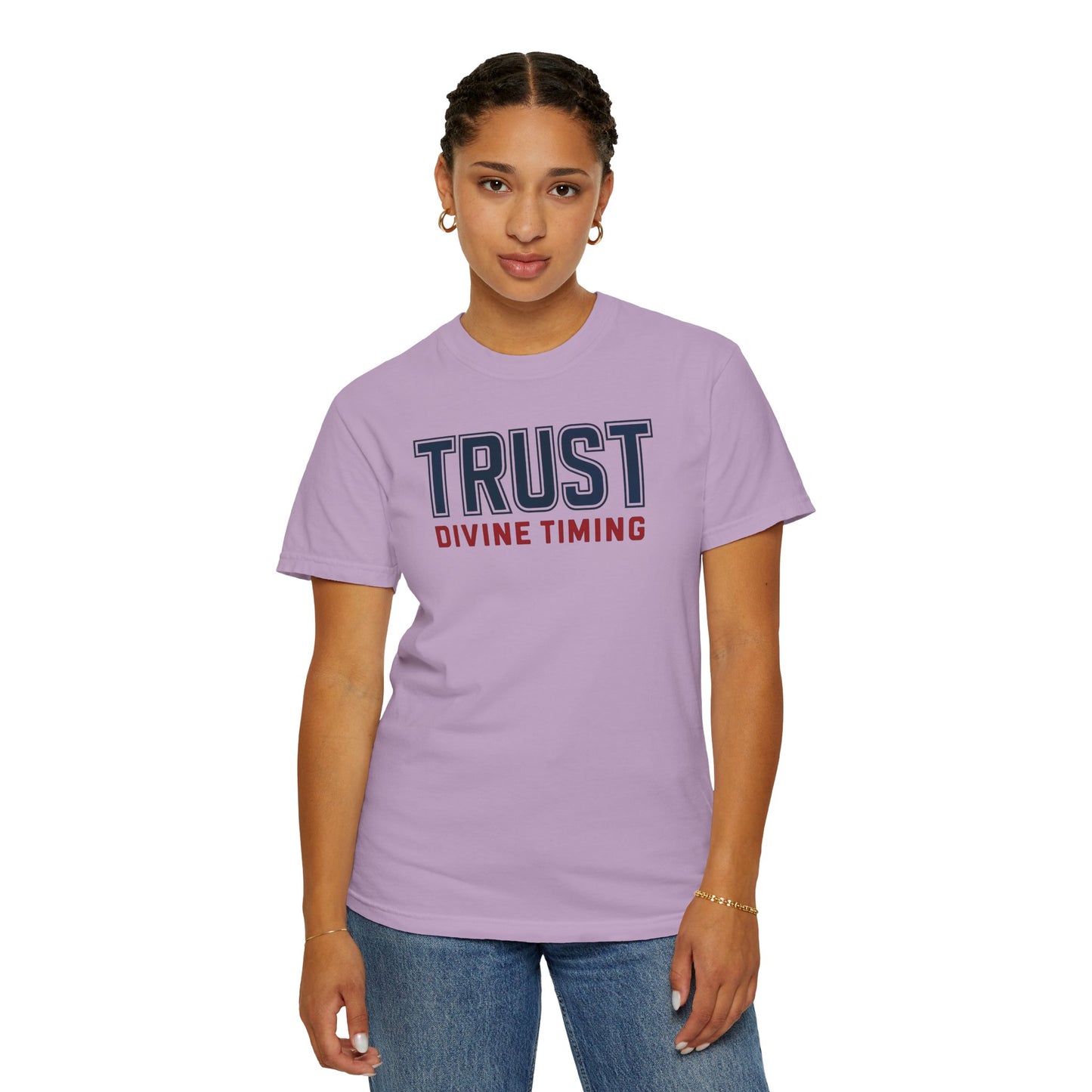 "Trust Divine Timing" #02, Unisex T-shirt