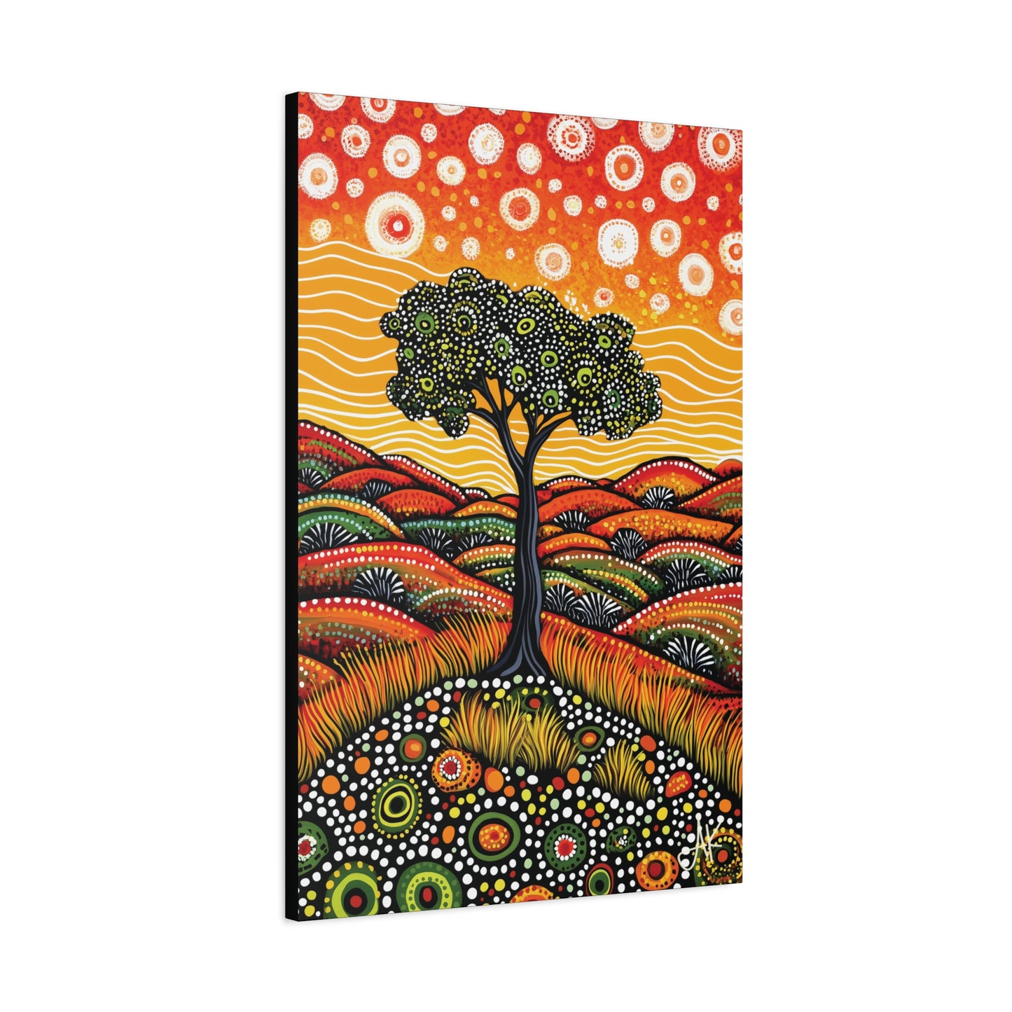 "Joy of Existence", Fine Art Matte Canvas, Stretched, 1.25"