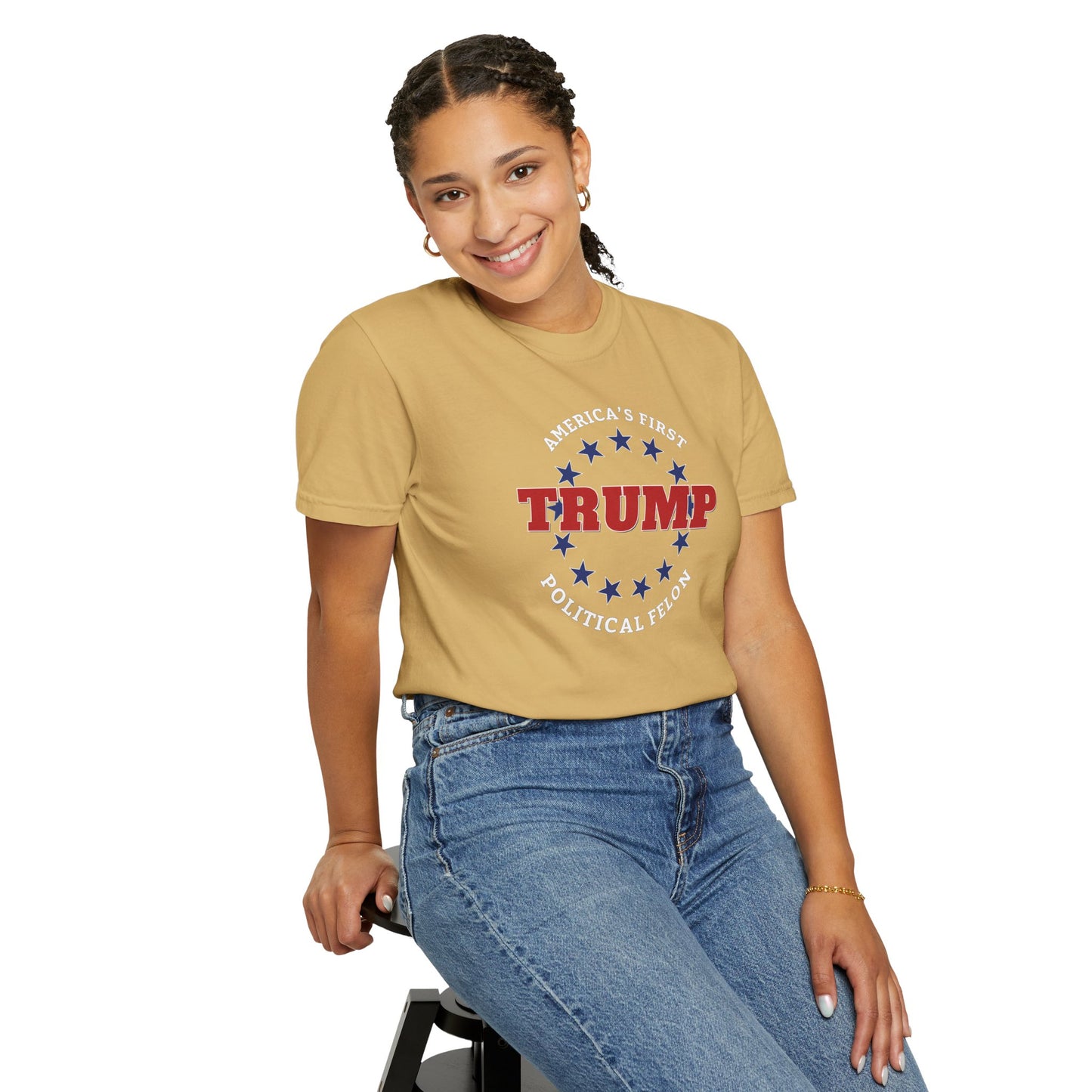"Trump - America's First Political Felon", Unisex T-shirt