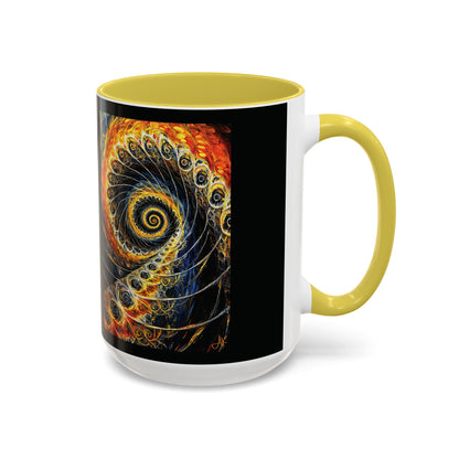 "Beauty of His Design", Colorful Mugs (11oz, 15oz)