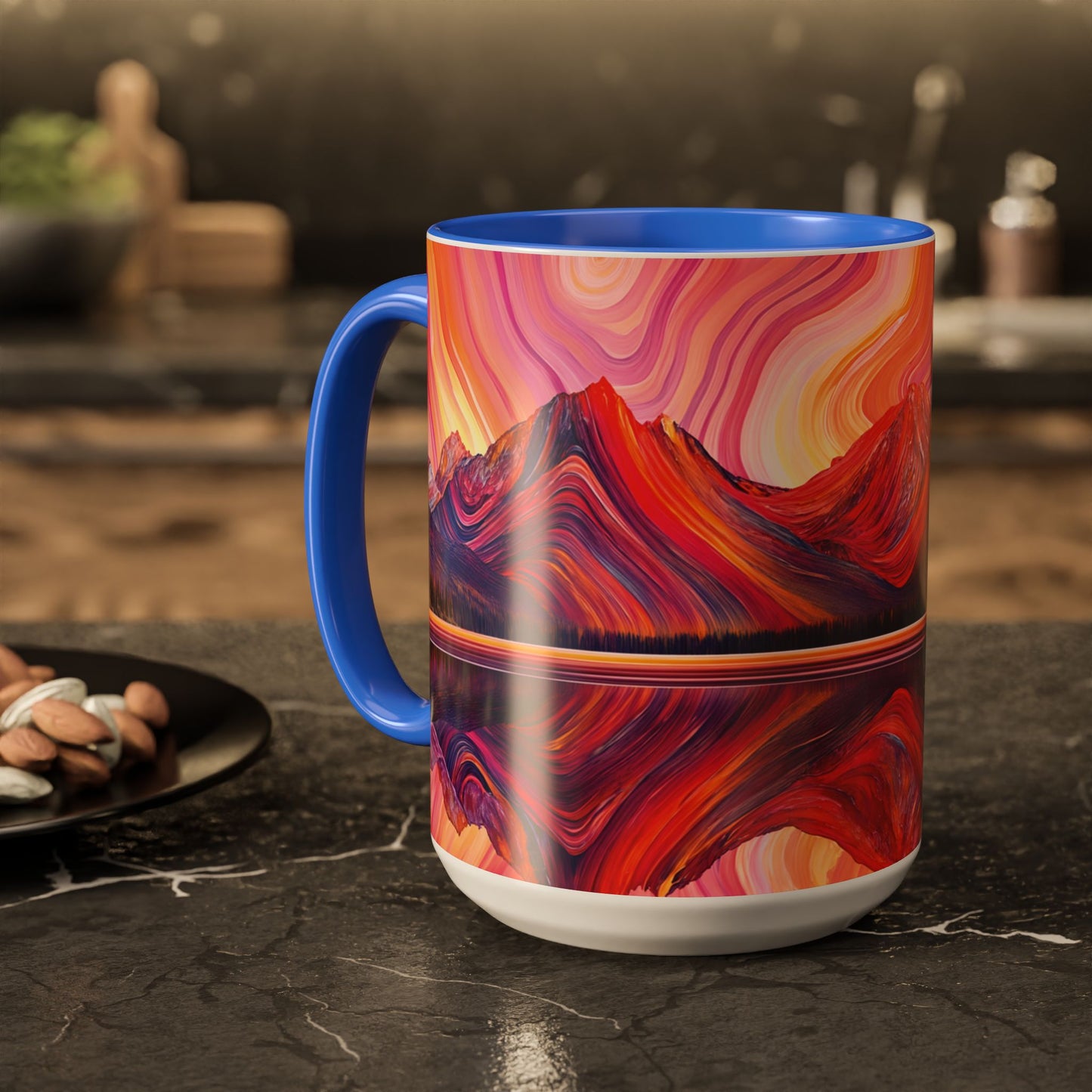 "For In Him All Things Were Created" Colossians 1:16 (NIV), Colorful Mugs (11oz & 15oz)
