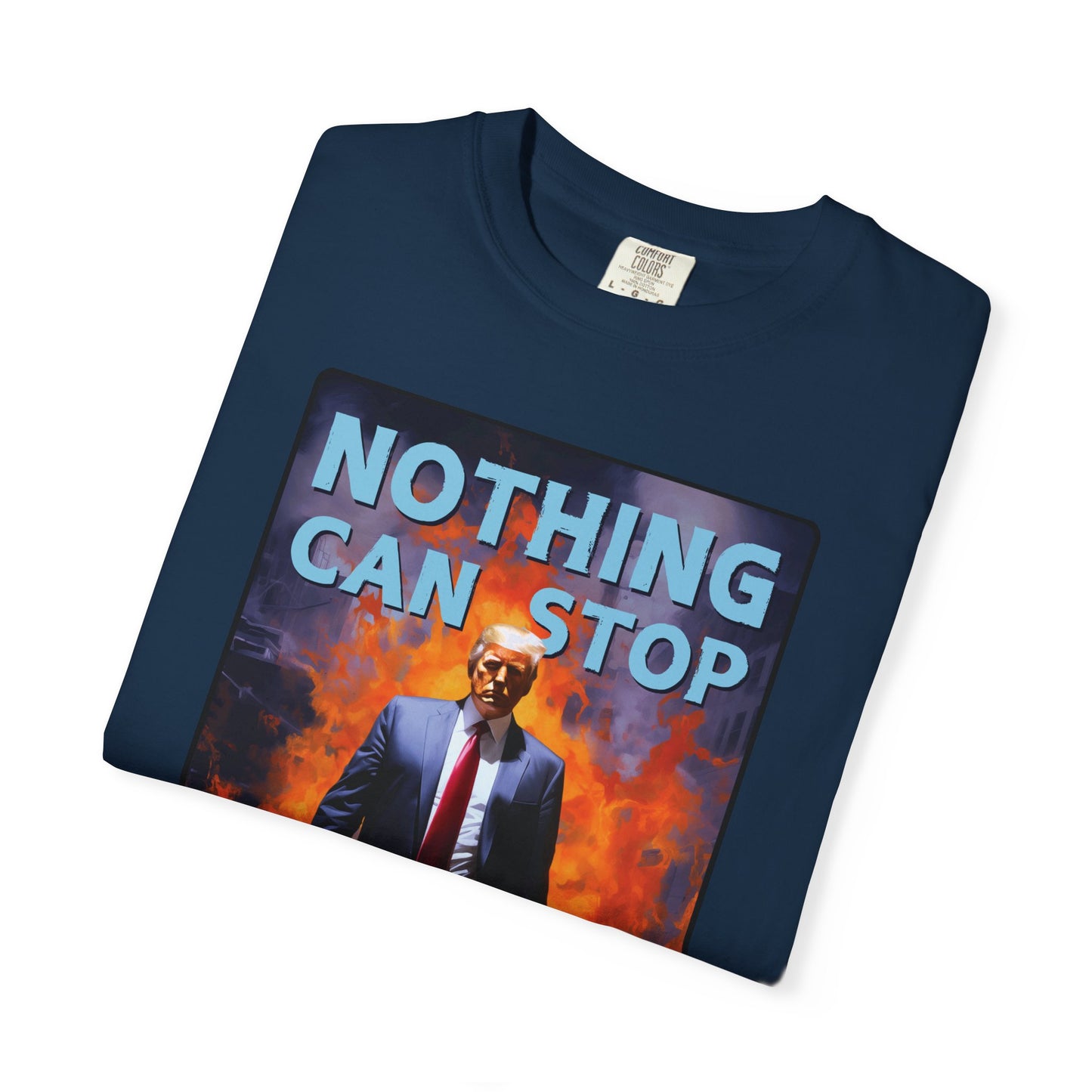 "Nothing Can Stop Trump", Unisex T-shirt (Dark Colors)
