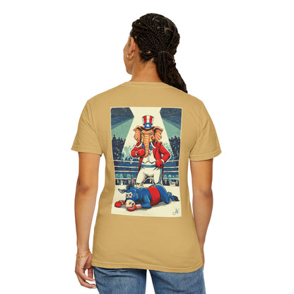 "Brutal Woke Knockout 2024", Unisex T-shirt (Light Colors)