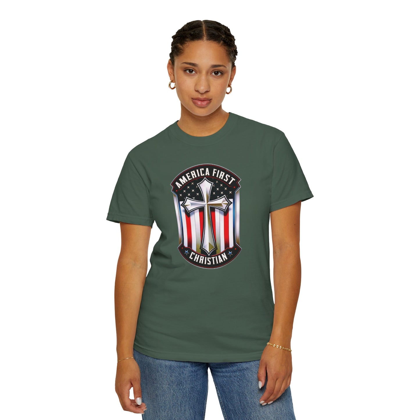 "America First - Christian" #01, Unisex T-shirt