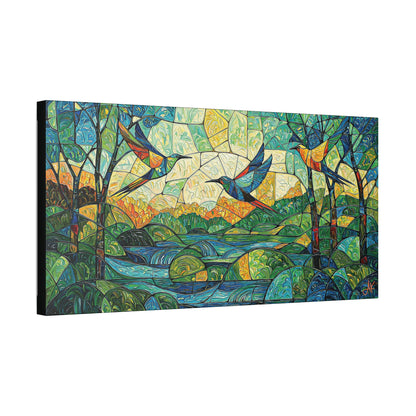 "The Isolated Isle", Stretched Classic Canvas Fine Art Print