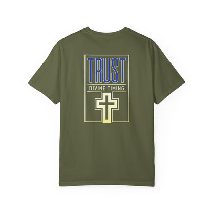 "Trust Divine Timing" #01, Unisex T-shirt
