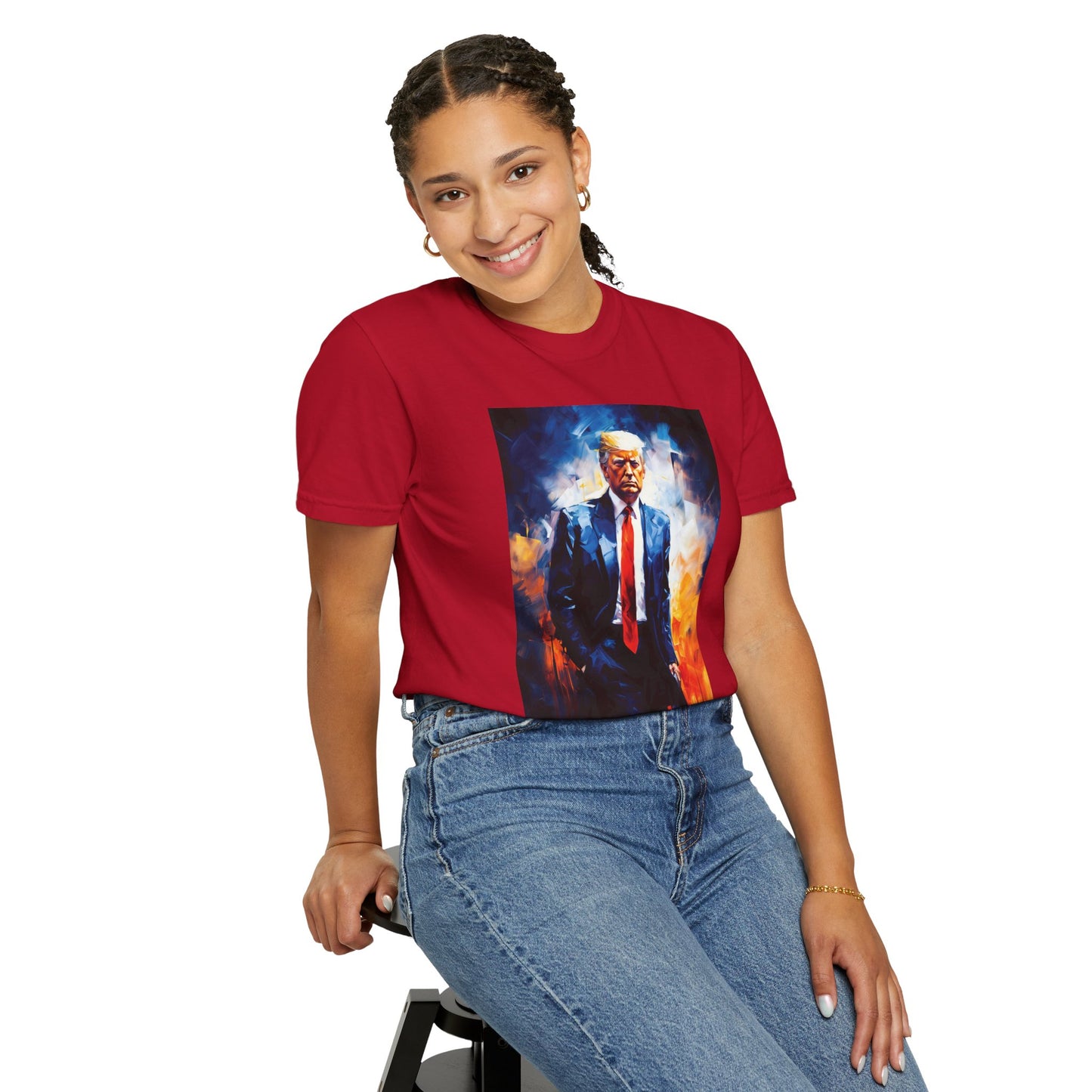 "Trump Portrait" #22, Unisex T-shirt (Dark Colors)