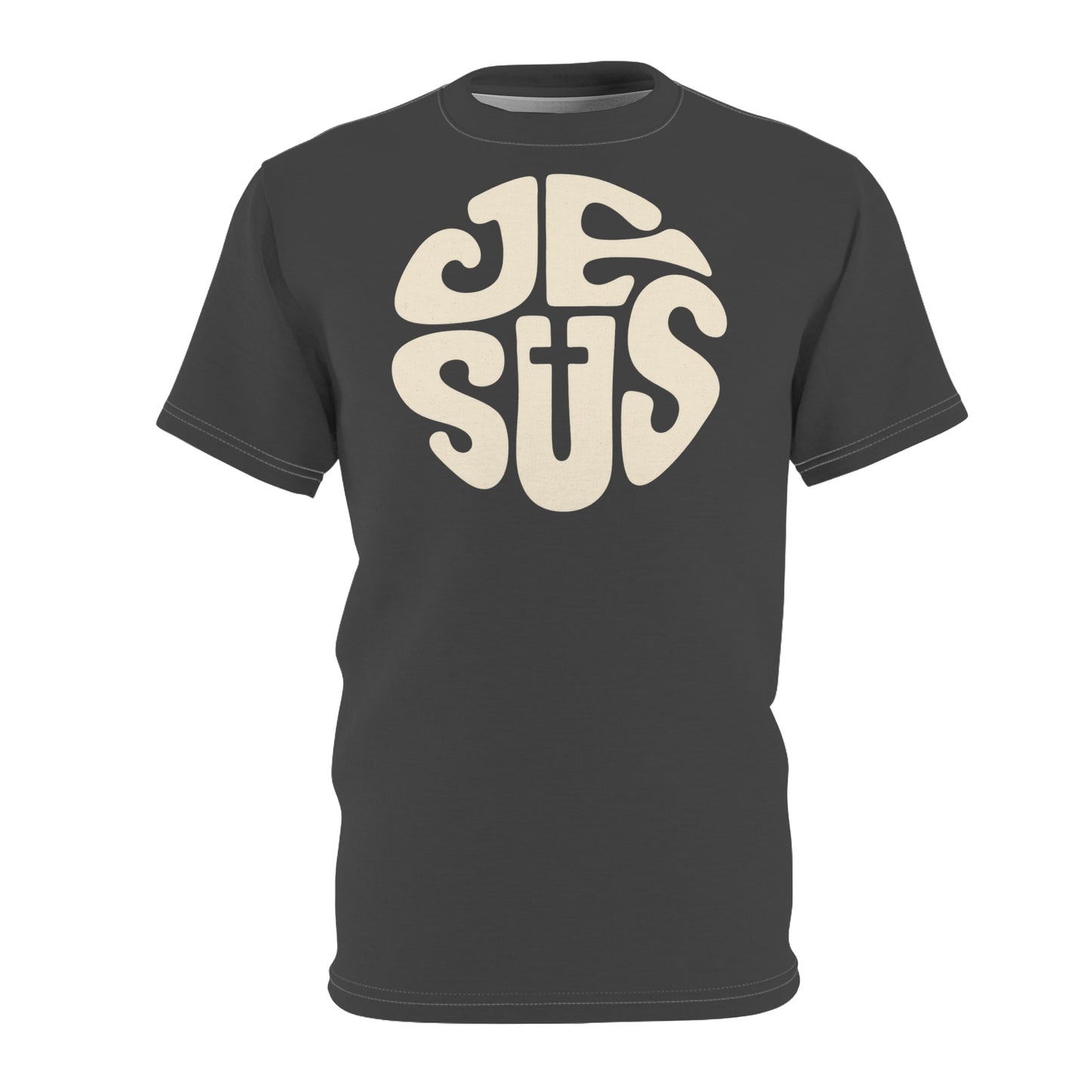"Retro Jesus", Unisex T-shirt (Dark Engine)