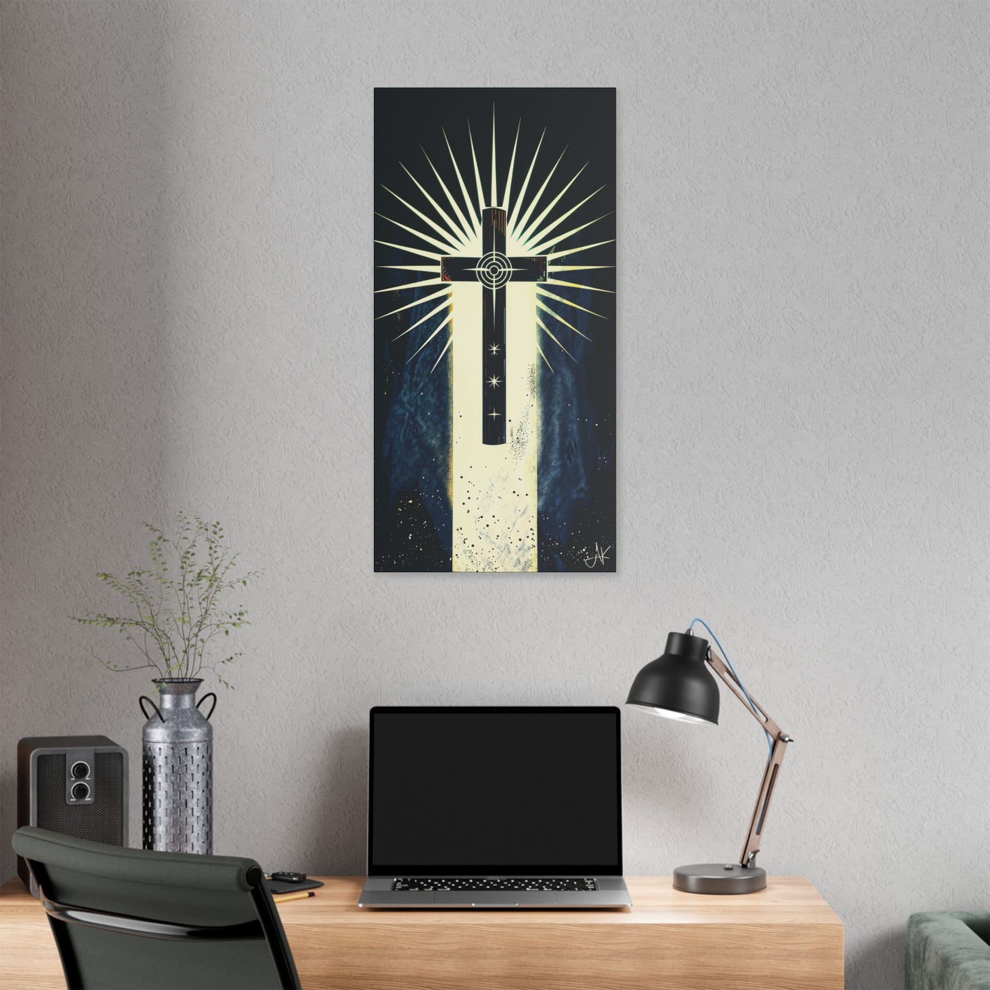 "The Light in Darkness", Stretched Classic Canvas Fine Art Print