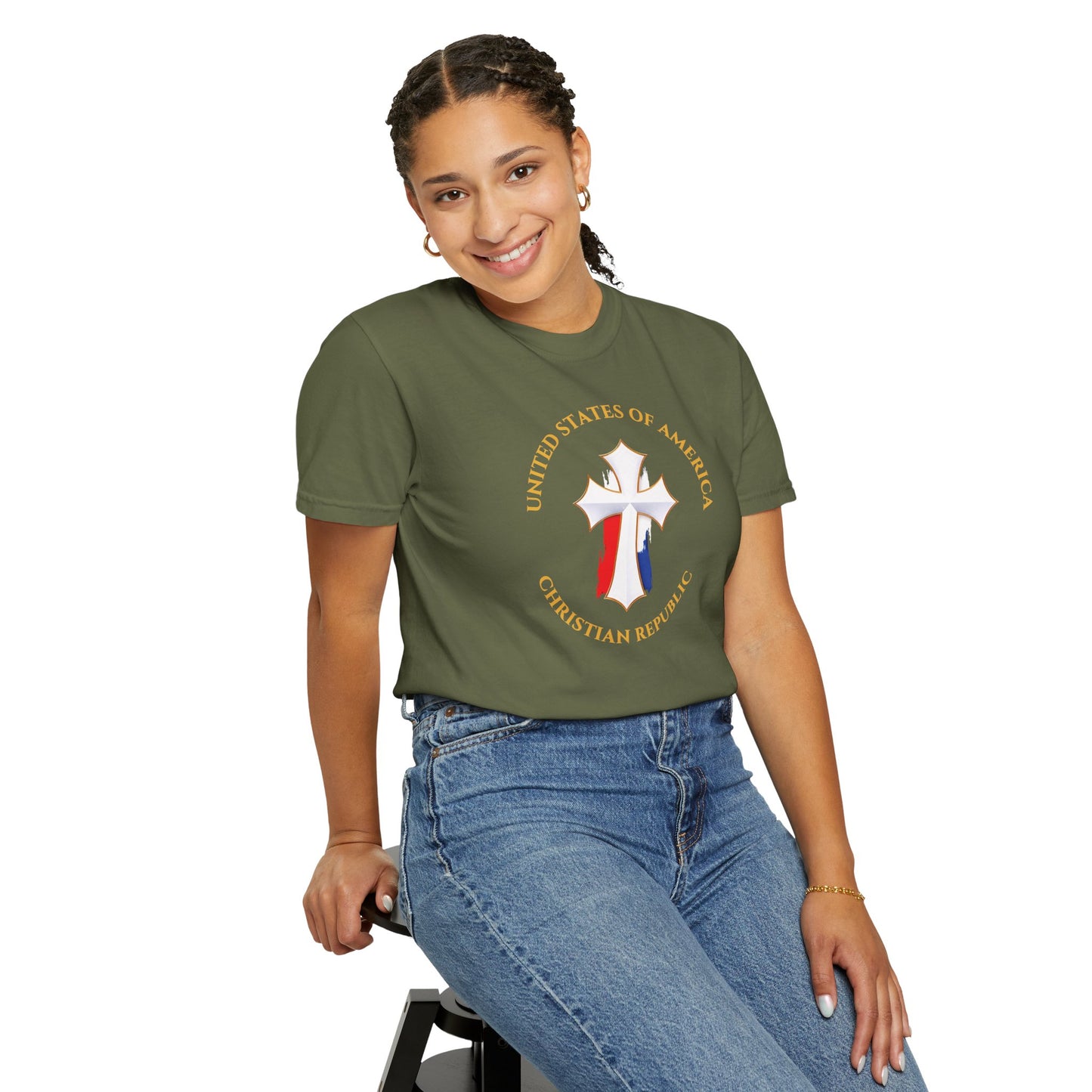 "USA - Christian Republic" #12, Unisex T-shirt
