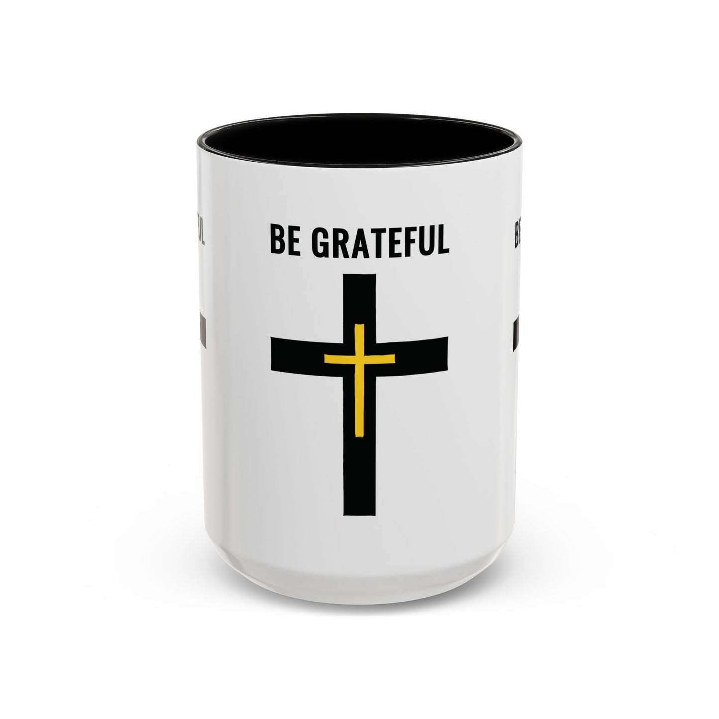 "Be Grateful", Accent Coffee Mug