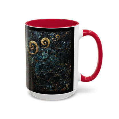 "From Stone to Savior's Light", Colorful Mugs (11oz, 15oz)