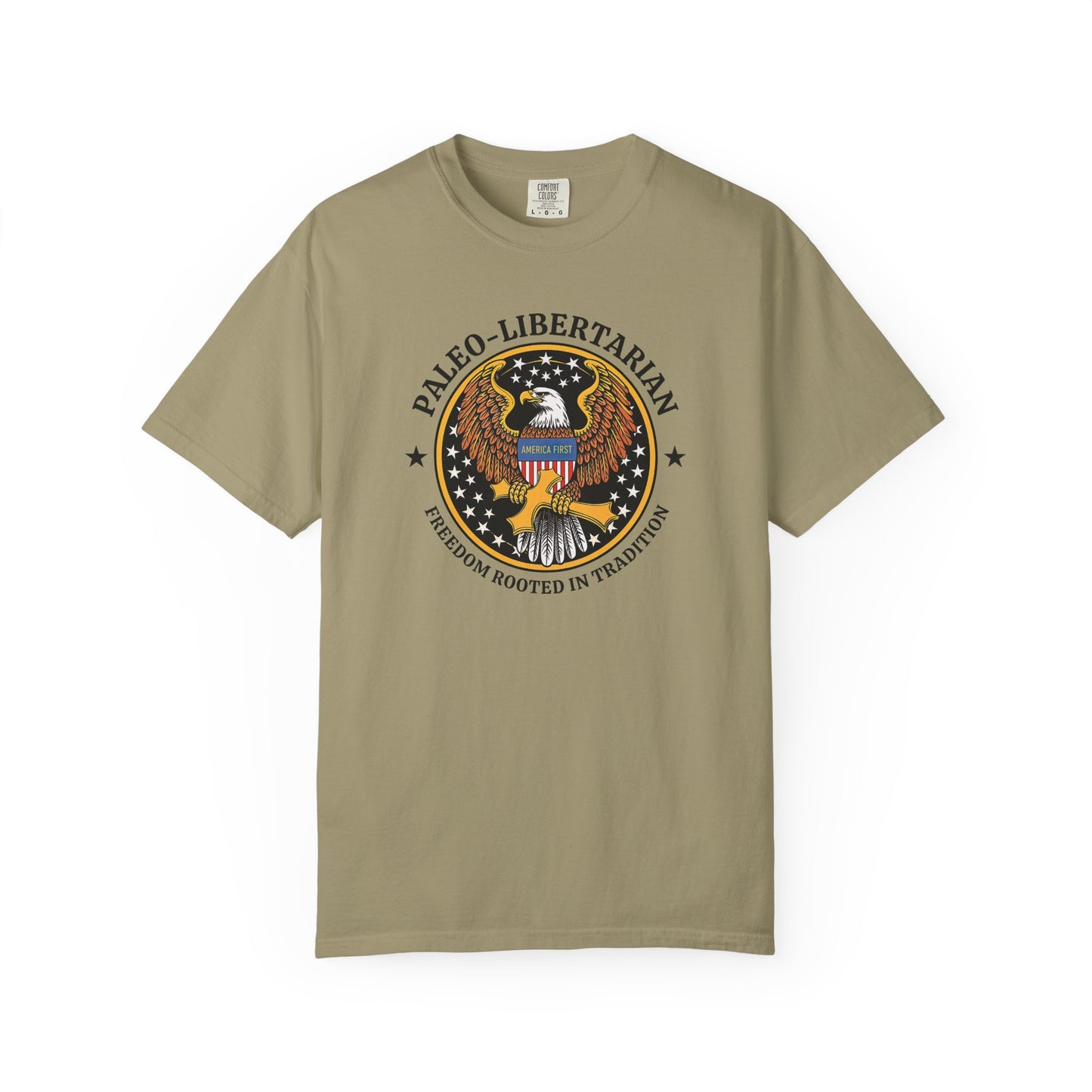 "Paleo-Libertarian" #01, Unisex T-shirt (Light Colors)