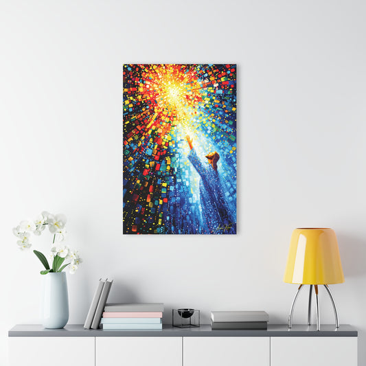 "Father and Son", Fine Art Acrylic Wall Prints (French Cleat Hanging)