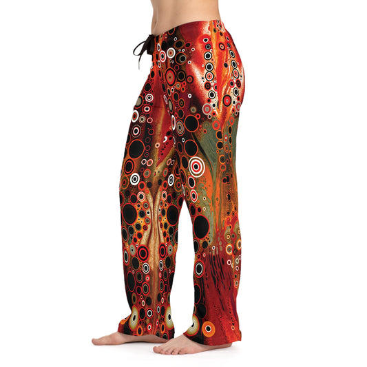 "Abstract #08" Fine Art Women's Pajama Pants