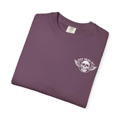 "Not Dead Yet - Winged Skull", Unisex T-shirt