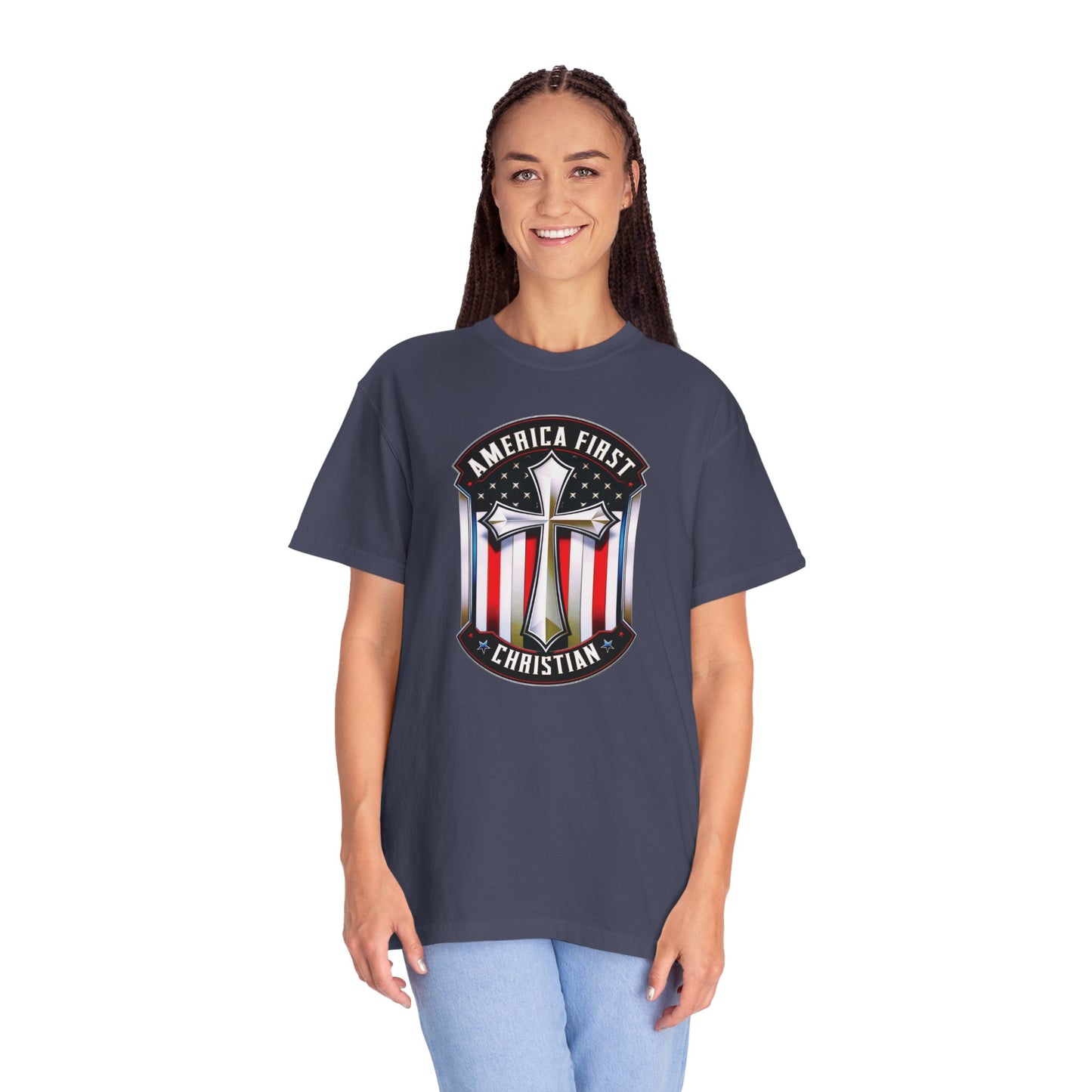 "America First - Christian" #01, Unisex T-shirt