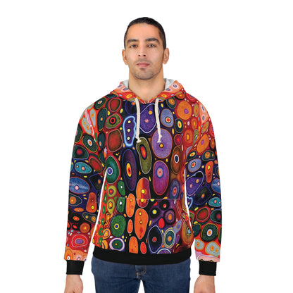 "Butterfly Colors", Unisex Wearable Art Pullover Hoodie