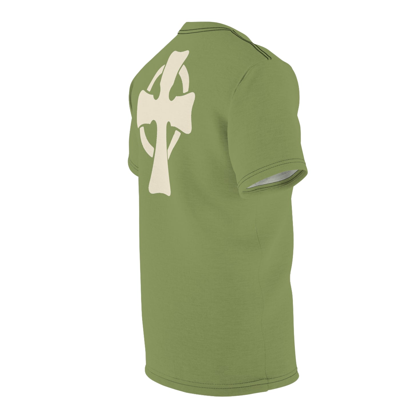 "Retro Jesus", Unisex T-shirt (Sage Green)