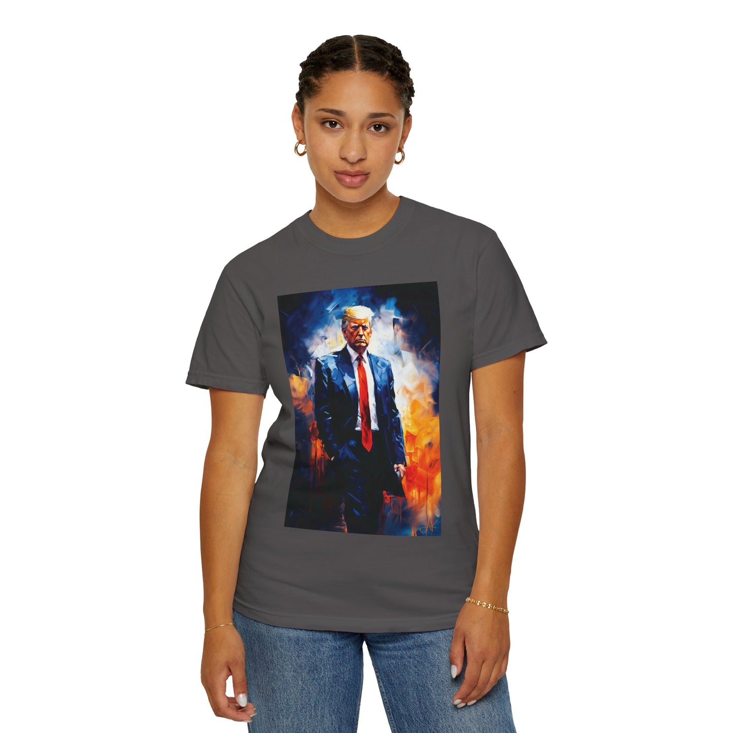 "Trump Portrait" #22, Unisex T-shirt (Dark Colors)