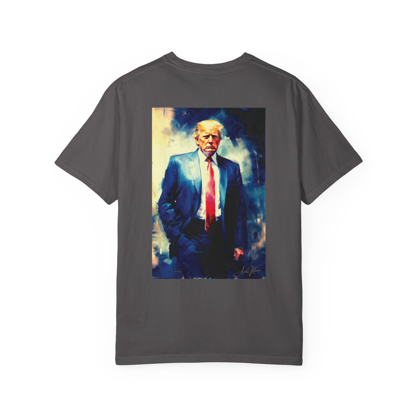"Trump Portrait No. 6", Unisex T-shirt (Dark Colors)