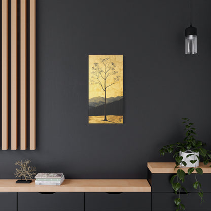 "Marker Tree of the Free Man", Fine Art Matte Canvas, Stretched, 1.25"