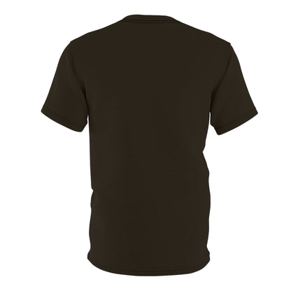 "Intelligent Conversation", Unisex T-shirt (Ancient Brown)