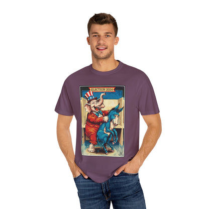 "MAGA Spanked the Donkeys 2024", Unisex T-shirt (Dark Colors)