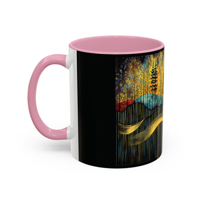 "Sacred Resonance", Colorful Mugs (11oz, 15oz)