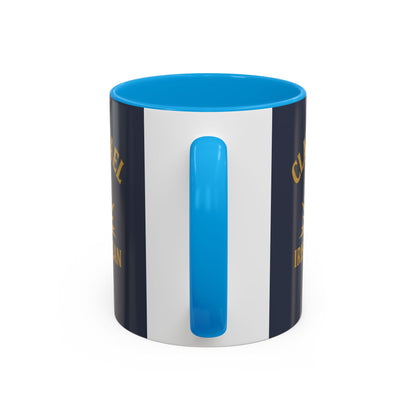 "Clan na Gael - Irish American", Colorful Mugs (11oz, 15oz) (Blue Burka Grey)