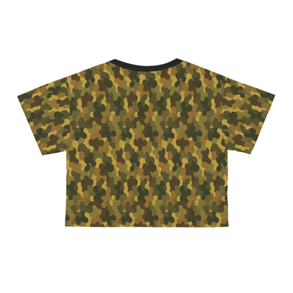 "SASR Day-Ops Camouflage", Crop Tee (SASR Black Collar)