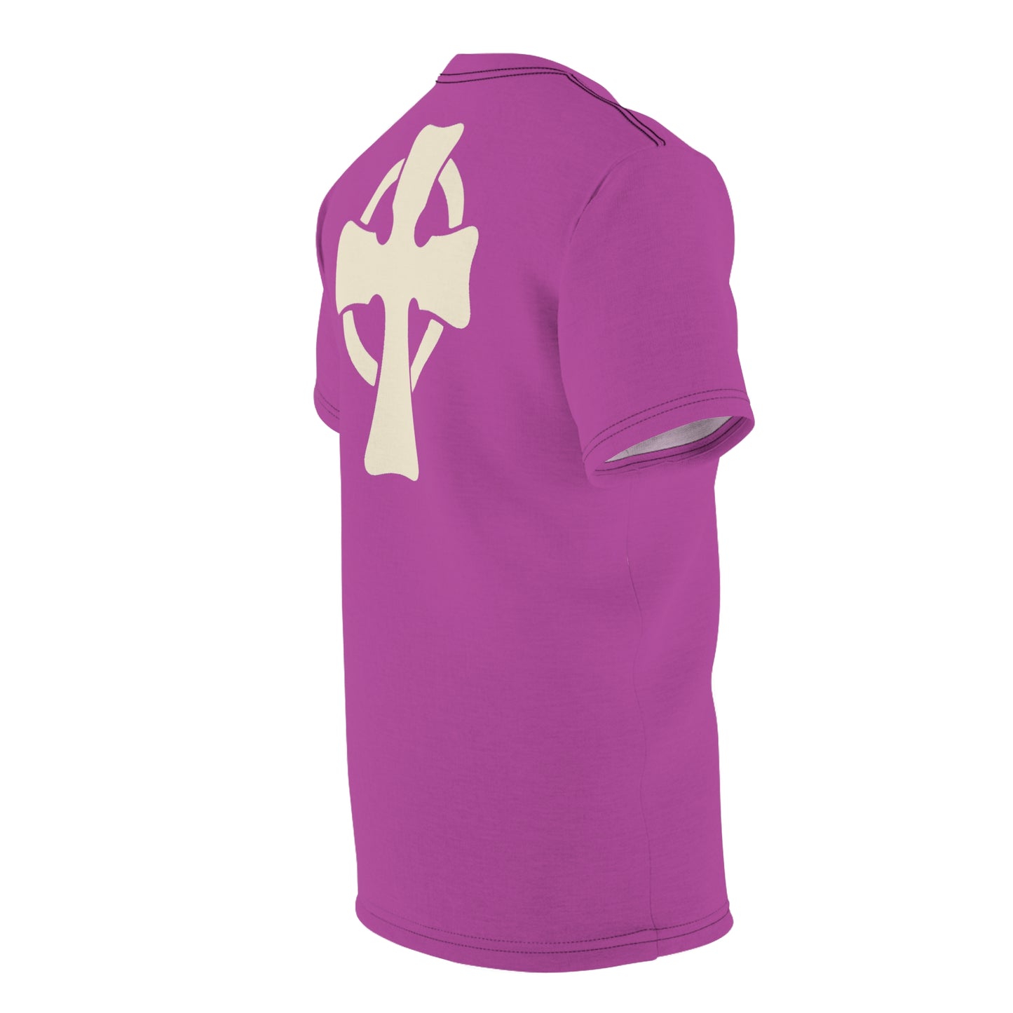 "Retro Jesus", Unisex T-shirt (Fuchsia)