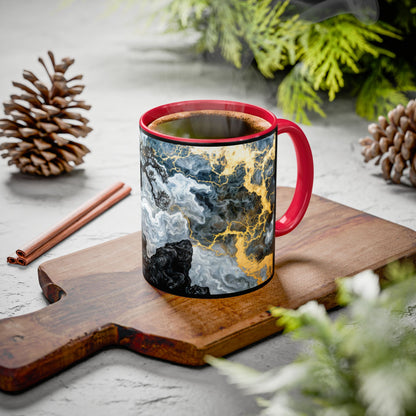 "An Crann Naomh (Gaelic) - The Sacred Tree (English)", Colorful Mugs (11oz & 15oz)
