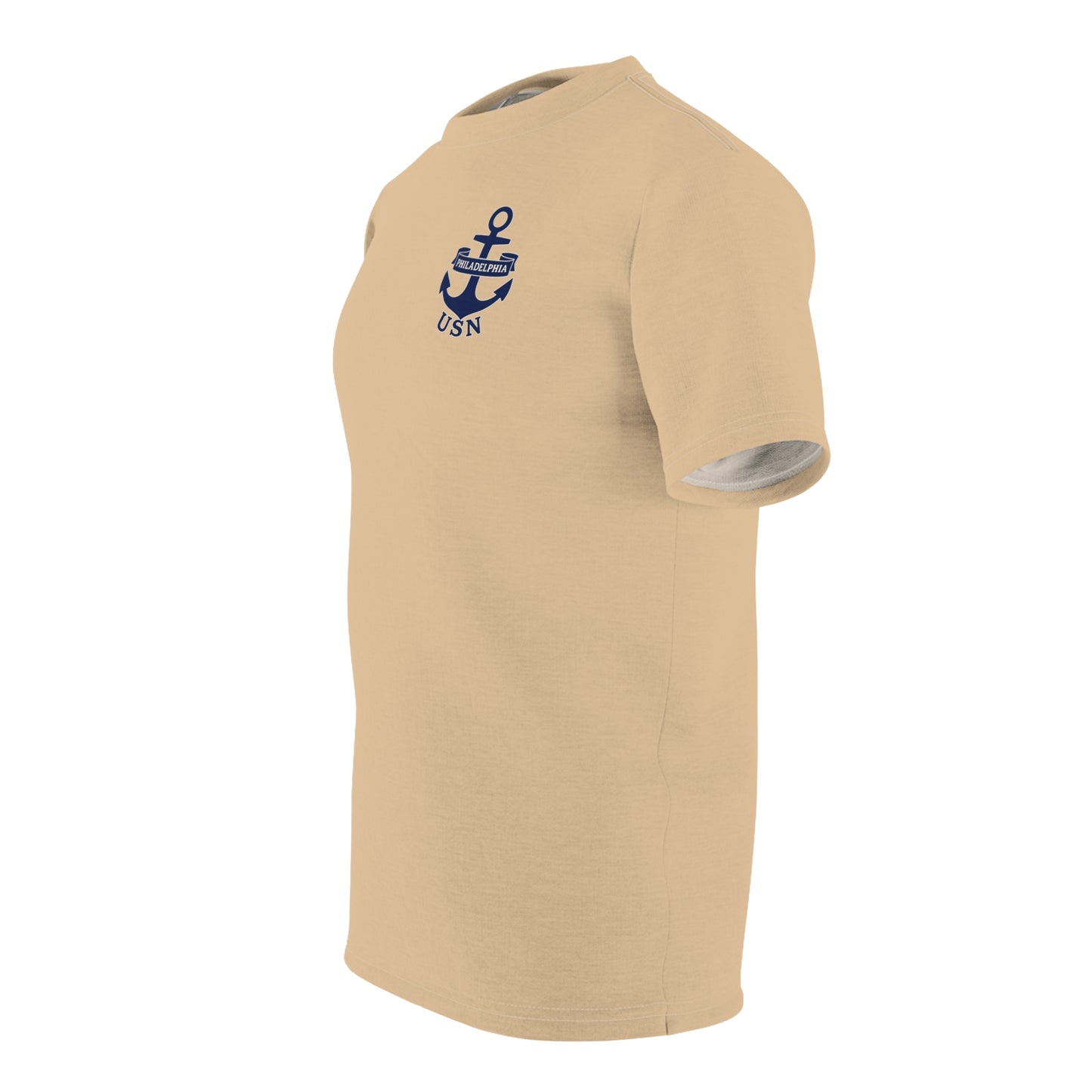 "USN Anchor", Unisex T-shirt (Sailor's Rope)
