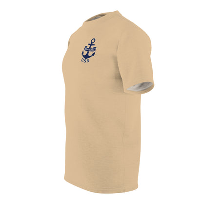 "USN Anchor", Unisex T-shirt (Sailor's Rope)