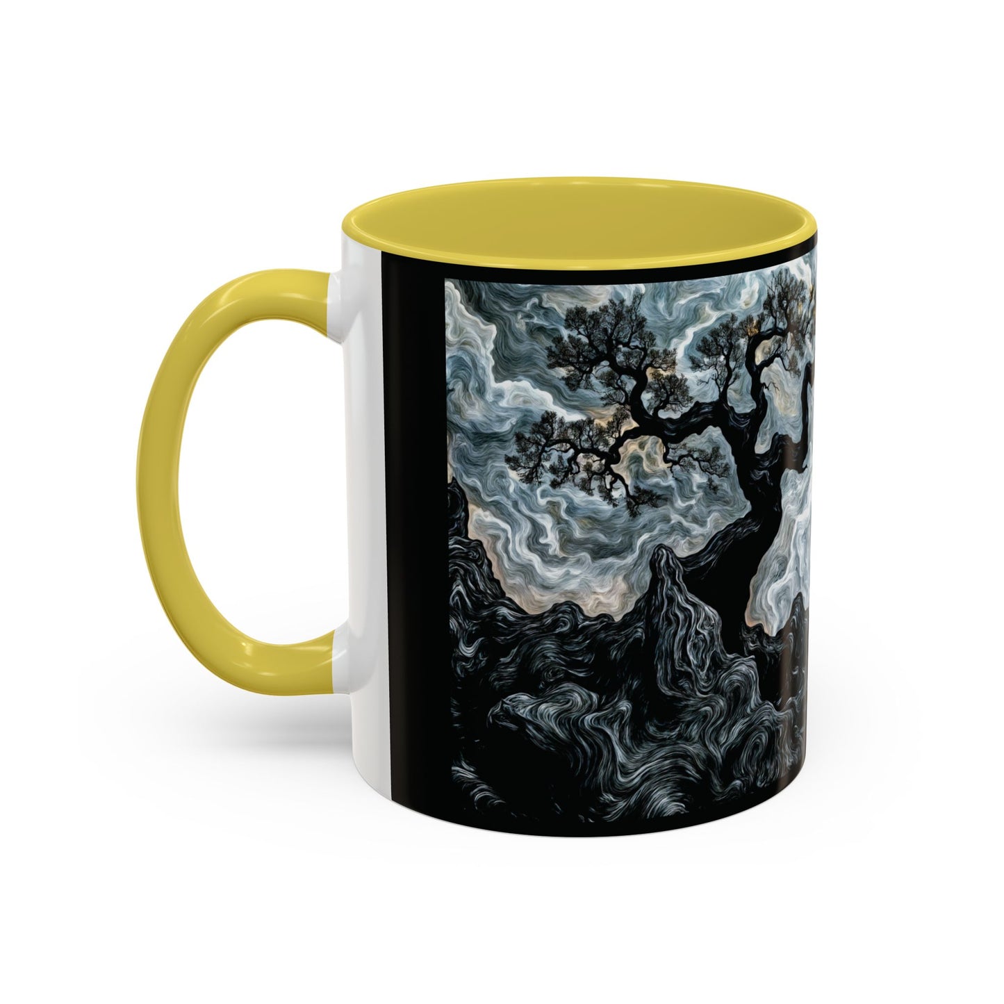 "An Crann Naomh (Gaelic) - The Sacred Tree (English)", Colorful Mugs (11oz & 15oz)