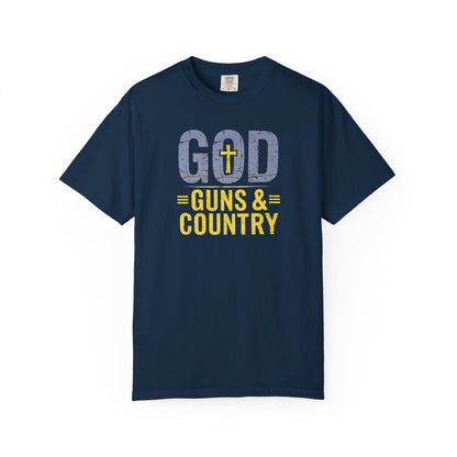 "God Guns & Country" #01, Unisex T-shirt